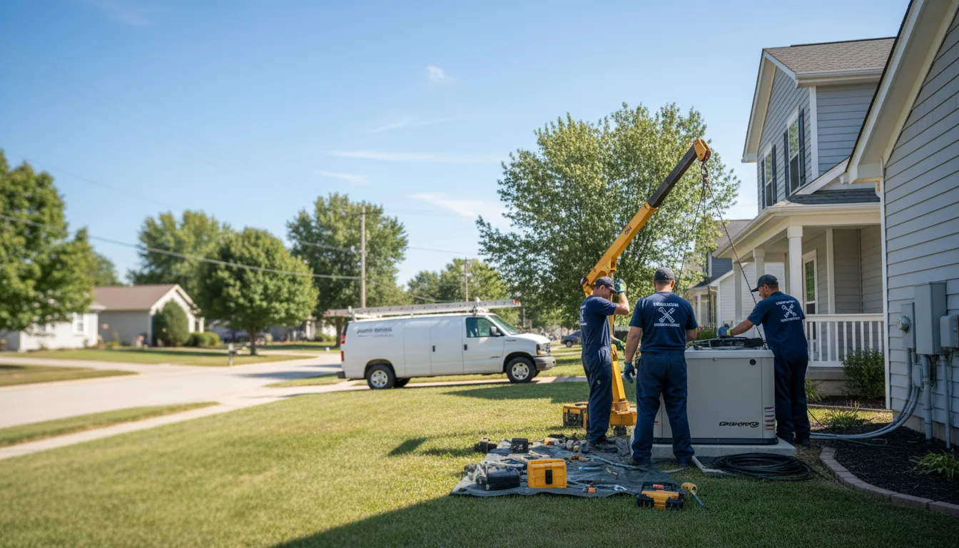 Generator Installation in Lindale, TX near me